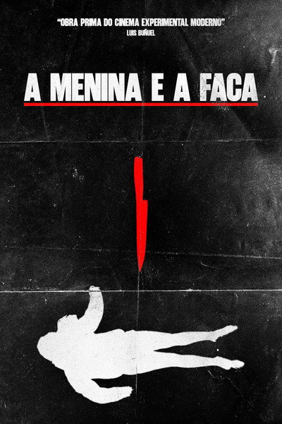 Póster de A Menina e a Faca