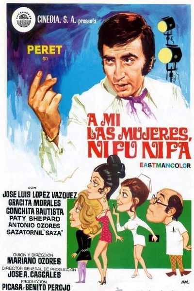 Póster de A mí las mujeres, ni fu ni fa