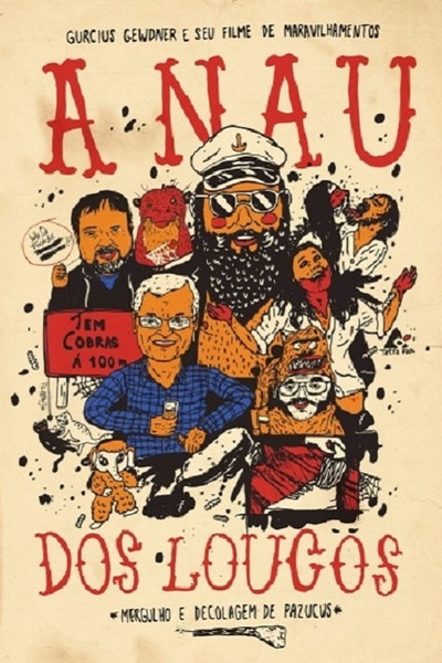 Póster de A Nau dos Loucos - Mergulho e Decolagem de Pazucus