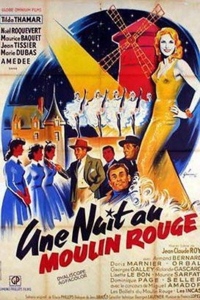 Póster de A Night at the Moulin Rouge