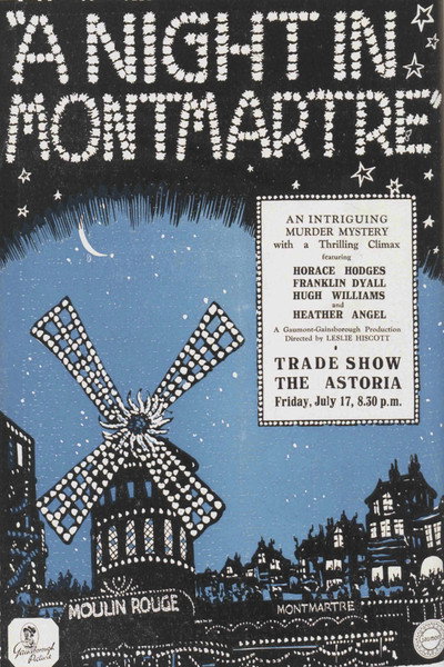 Póster de A Night in Montmartre