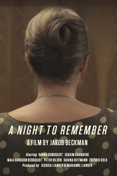 Póster de A Night to Remember