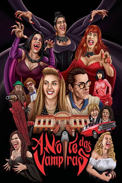 Póster de A Noite das Vampiras