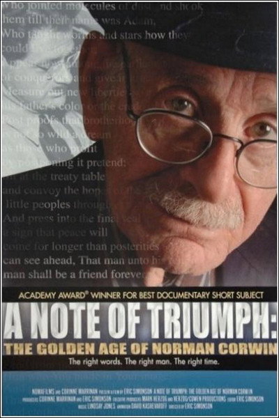 Póster de A Note of Triumph: The Golden Age of Norman Corwin
