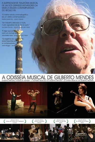 Póster de A Odisséia Musical de Gilberto Mendes