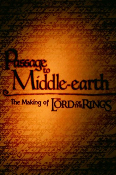 Póster de A Passage to Middle-earth: The Making of 'Lord of the Rings'