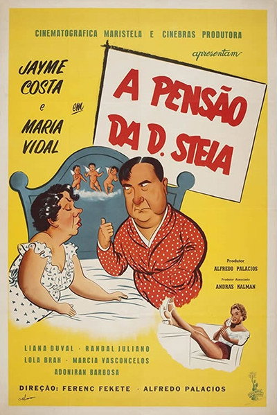 Póster de A Pensão de D. Estela