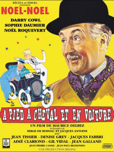 Póster de A pie, a caballo y en coche