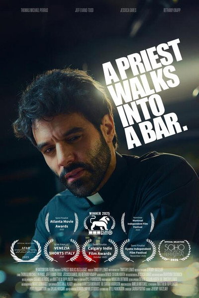 Póster de A Priest Walks into a Bar