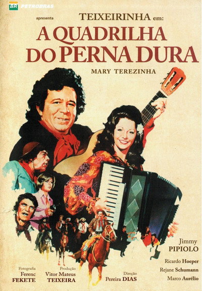 Póster de A Quadrilha do Perna Dura