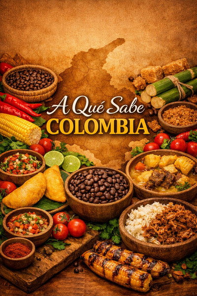 Póster de A qué sabe Colombia