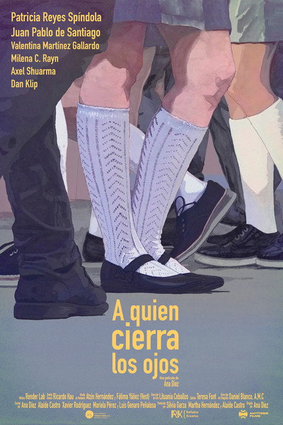 Póster de A quien cierra los ojos
