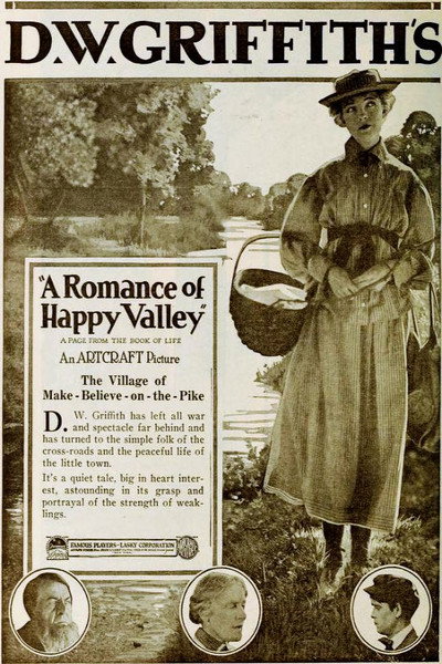 Póster de A Romance of Happy Valley