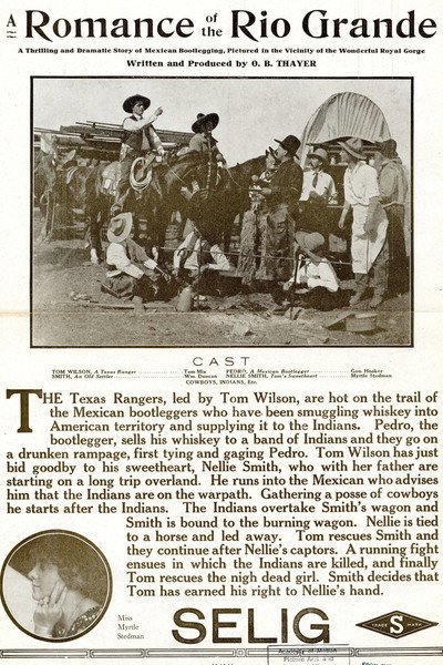 Póster de A Romance of the Rio Grande