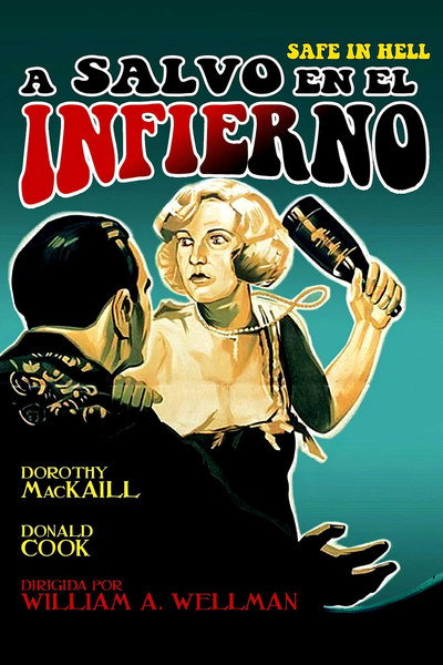 Póster de A salvo en el infierno