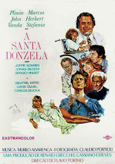 Póster de A Santa Donzela