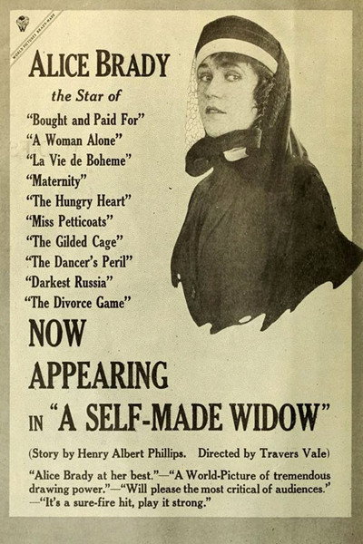 Póster de A Self-Made Widow