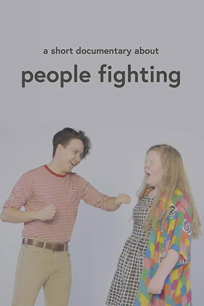 Póster de A Short Documentary About People Fighting