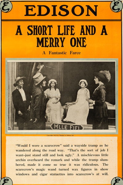 Póster de A Short Life and a Merry One