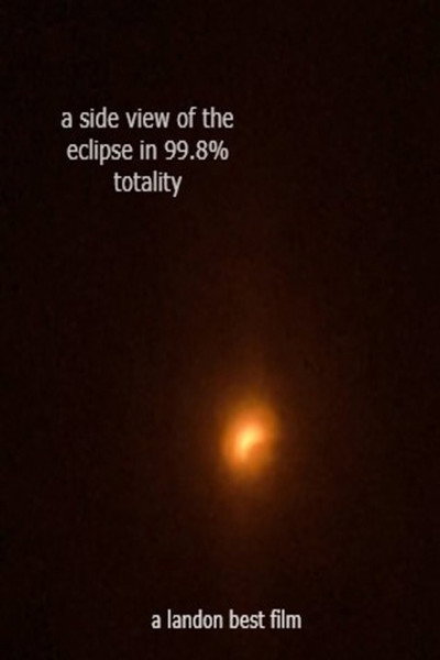 Póster de A Side View of an Eclipse in 99.8% Totality