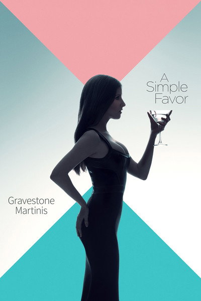 Póster de A Simple Favor: Gravestone Martinis