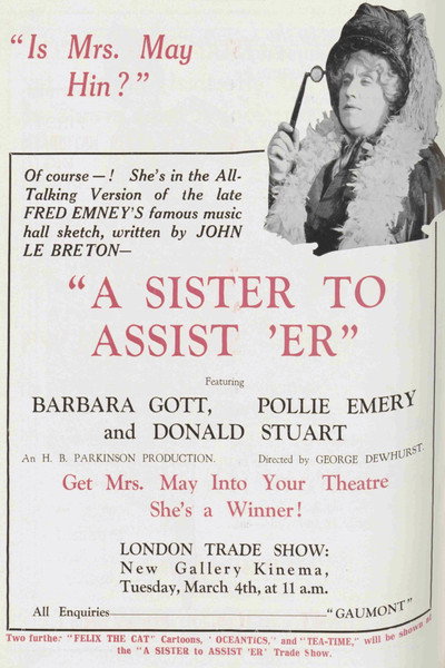 Póster de A Sister to Assist 'Er