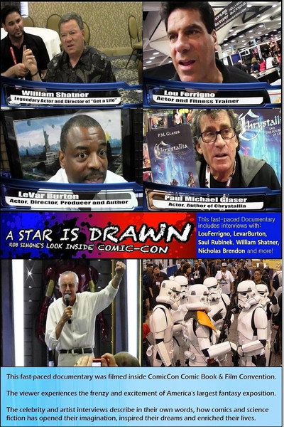 Póster de A Star is Drawn: Rob Simone's Look Inside Comic Con