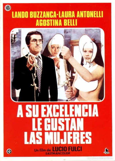 Póster de A su excelencia le gustan las mujeres