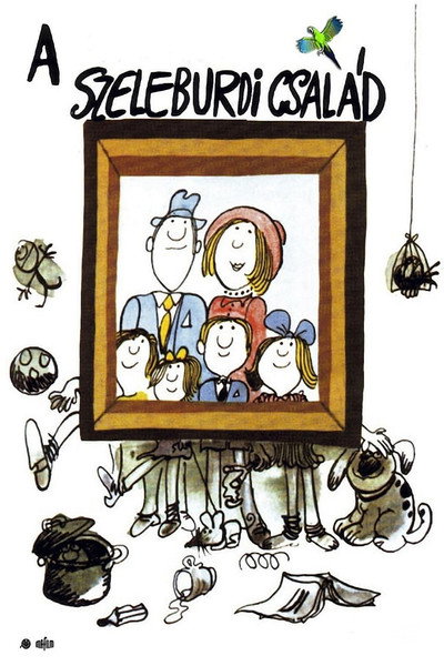 Póster de A szeleburdi család