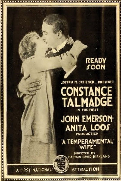 Póster de A Temperamental Wife