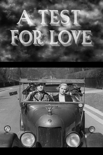 Póster de A Test for Love