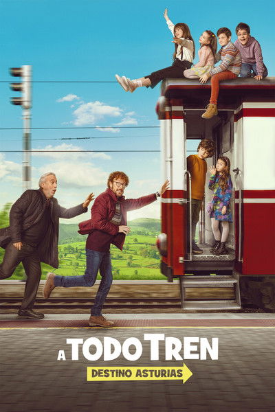 Póster de ¡A todo tren! Destino Asturias