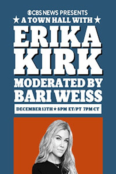 Póster de A Town Hall with Erika Kirk