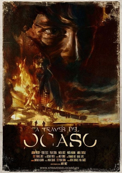 Póster de A través del ocaso
