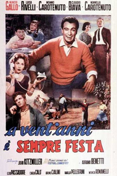 Póster de A vent'anni è sempre festa