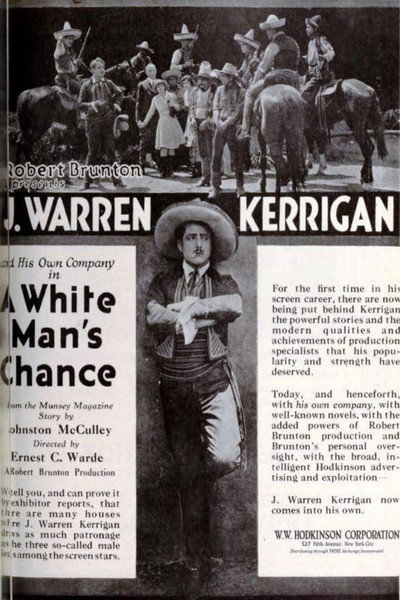 Póster de A White Man's Chance