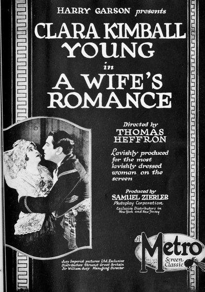 Póster de A Wife's Romance