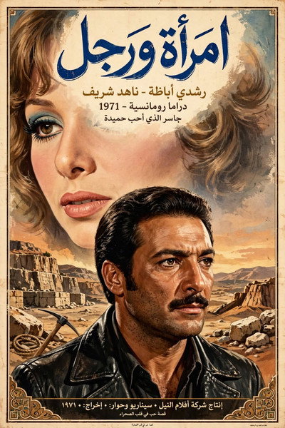 Póster de A Woman and a Man