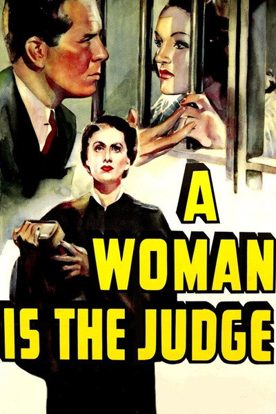Póster de A Woman Is the Judge