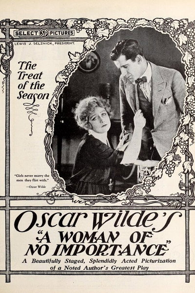 Póster de A Woman of No Importance