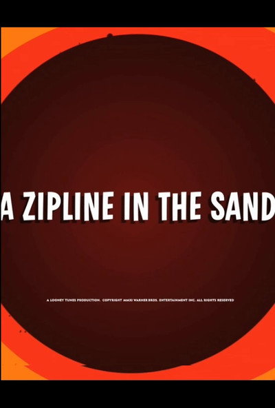 Póster de A Zipline in the Sand