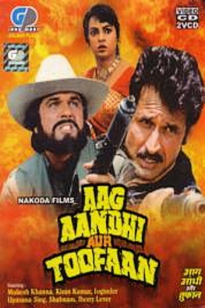 Póster de Aag Andhi Aur Toofan