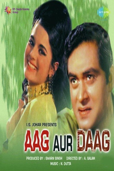 Póster de Aag Aur Daag