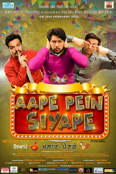 Póster de Aape Pein Siyappe