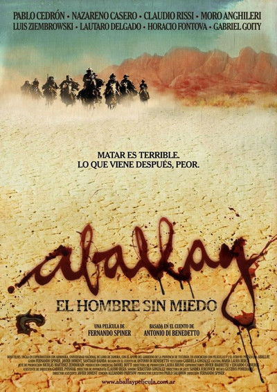 Póster de Aballay, el hombre sin miedo