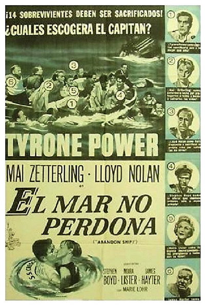 Póster de Abandonen el barco