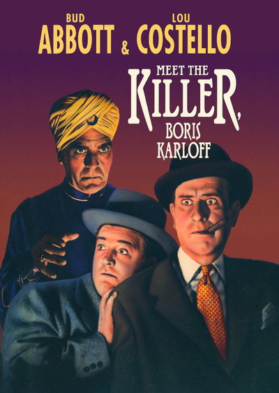 Póster de Abbott y Costello contra los asesinos