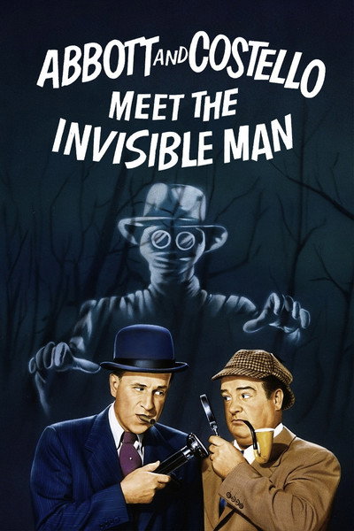 Póster de Abbott y Costello salvan al hombre invisible