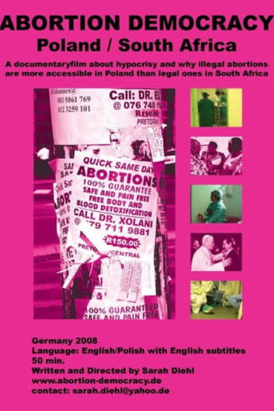 Póster de Abortion Democracy: Poland/South Africa