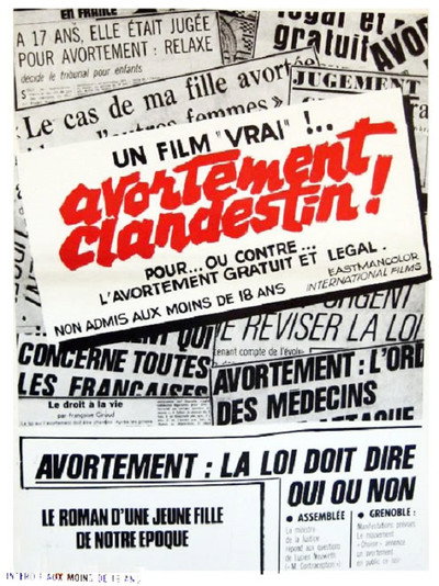 Póster de Aborto clandestino